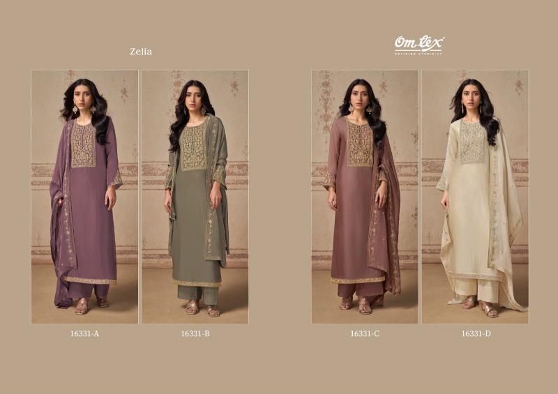 Omtex zelia ladies dress material wholesalers in ahmedabad